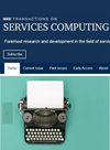 IEEE Transactions on Services Computing journal image